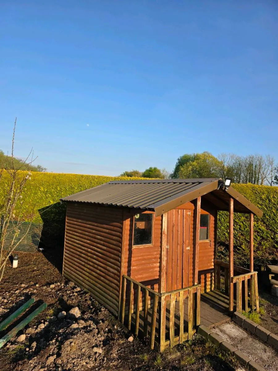 Timber Garden Shed - Including Veranda - Image 2