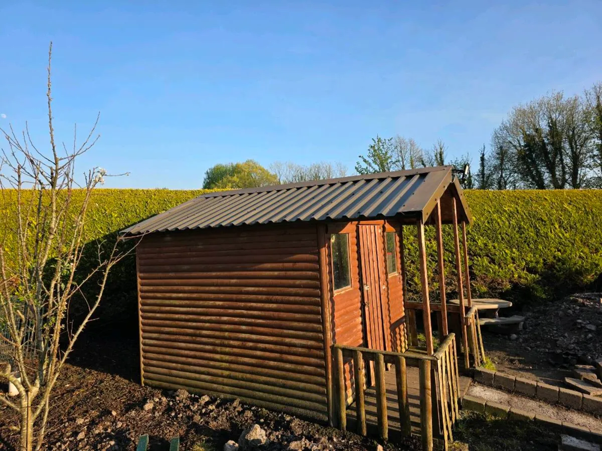 Timber Garden Shed - Including Veranda - Image 4