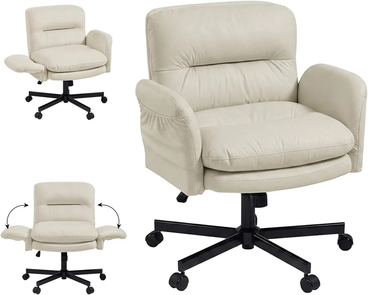 Ergonomic Cross Office Chair Flip-Up Armrests - Image 1