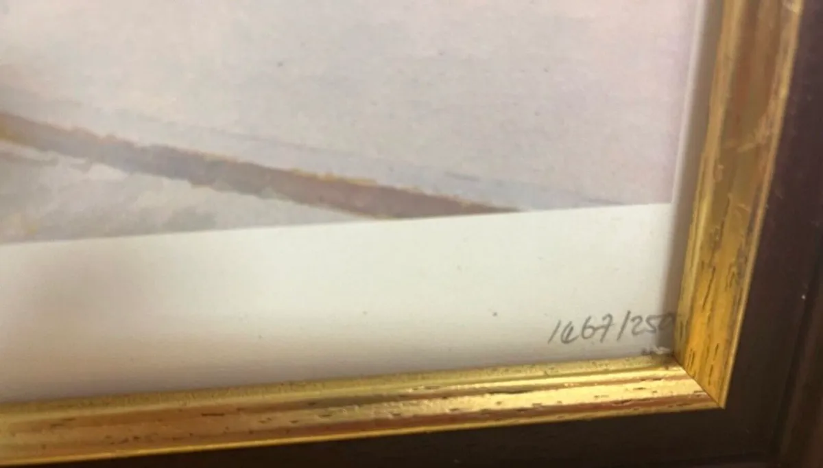 Limited edition framed Guinness print - Image 4