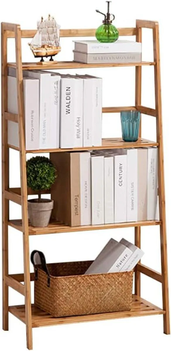 Bookcase 4 Tiers 48 x 30 119 cm Flower Stand - Image 1