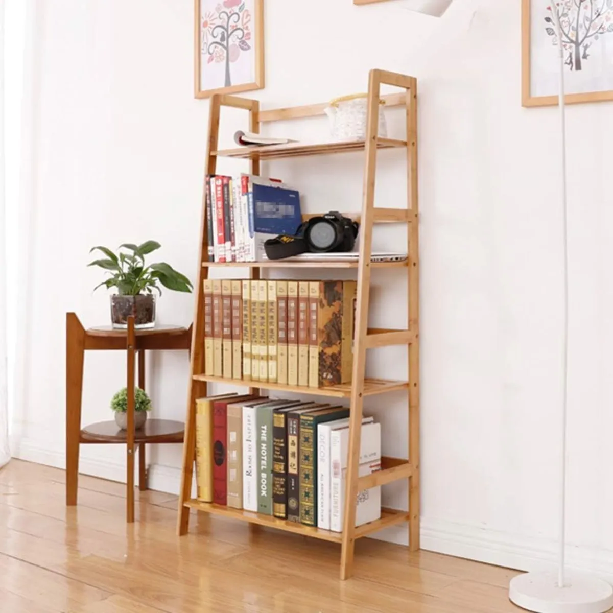 Bookcase 4 Tiers 48 x 30 119 cm Flower Stand - Image 2