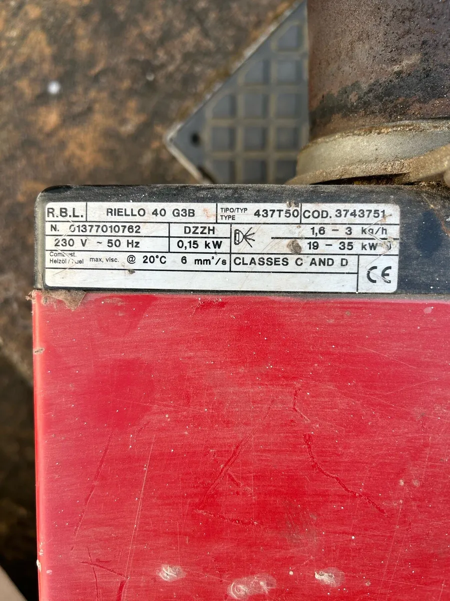 Firebird Popular 90 & Riello Burner - Image 3