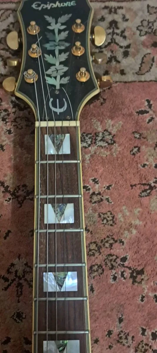Epiphone Sheraton - 11 pro vintage sunburst electr - Image 4