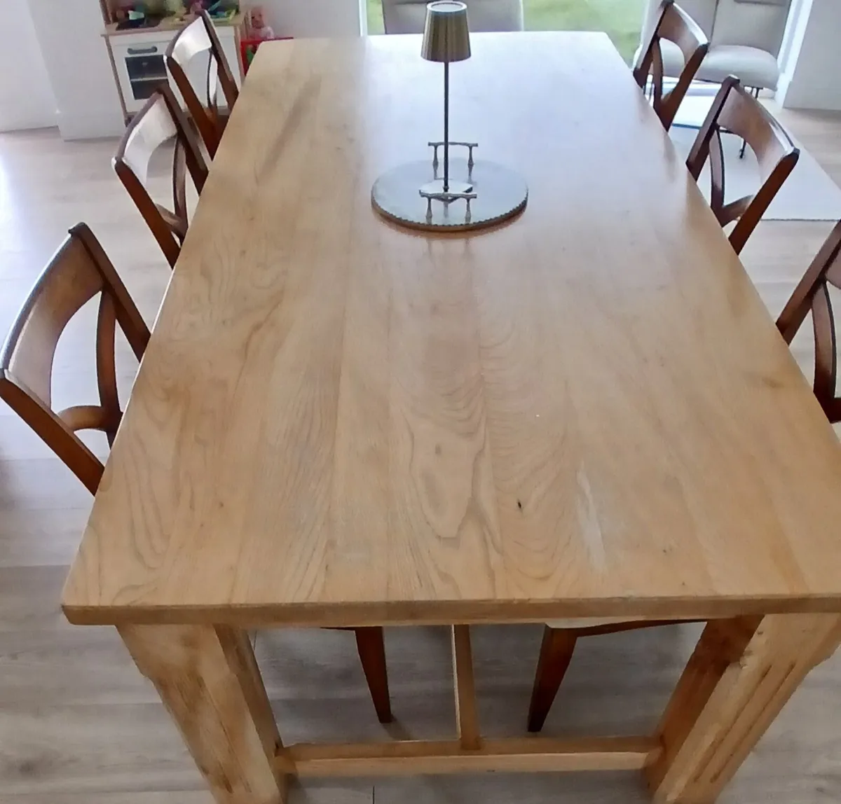 Large Family Dining Table and 6 Chairs - Image 1