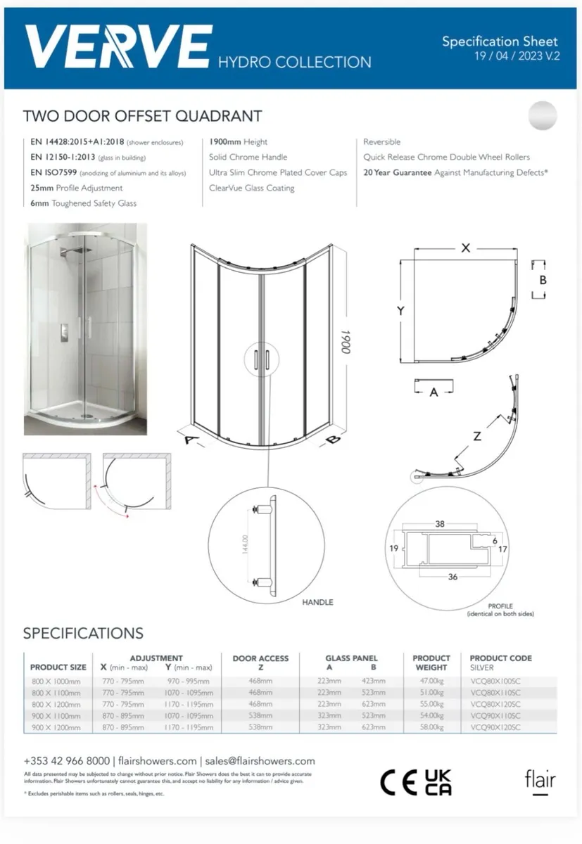 Shower door - Image 2