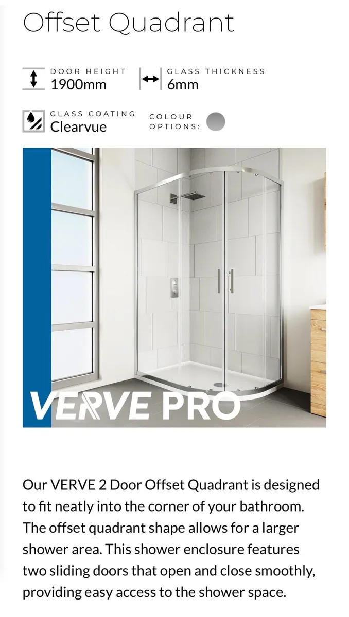 Shower door - Image 1