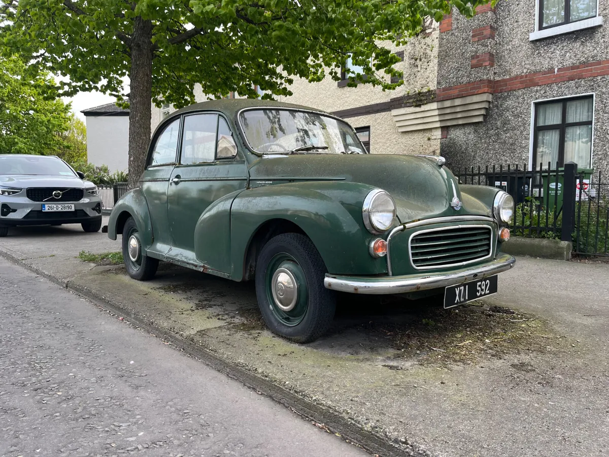 AUCTION 1966 Morris Minor 1 lady owner 37000 miles - Image 1