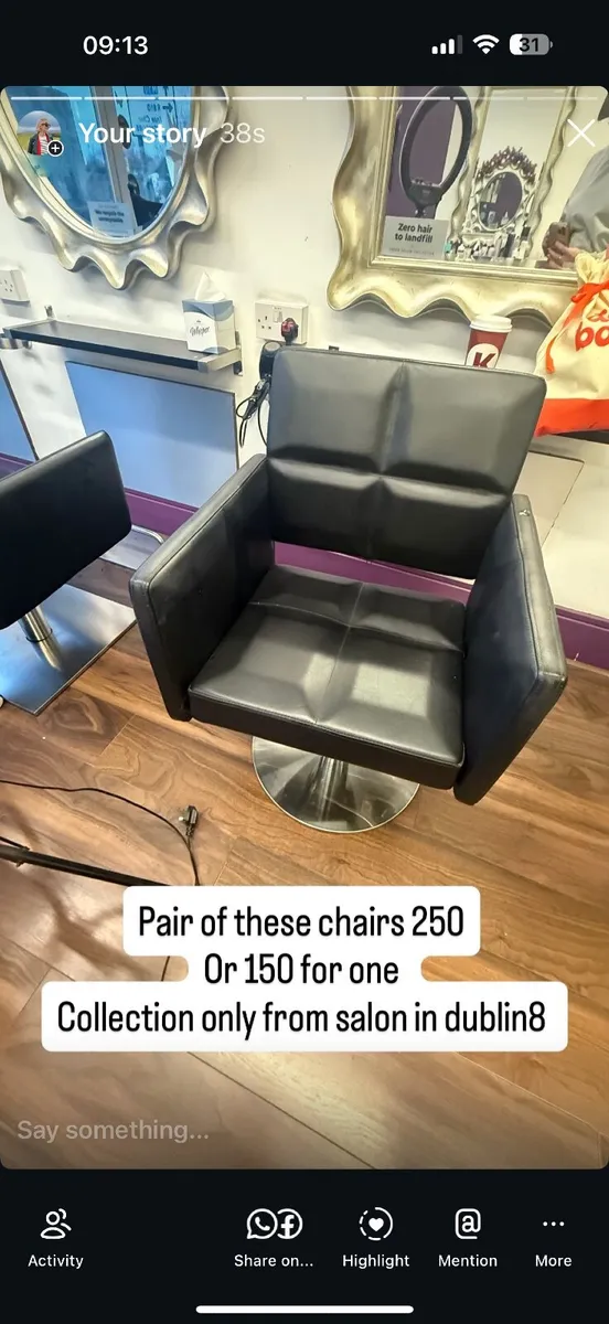 Salon furniture Chairs - Image 2