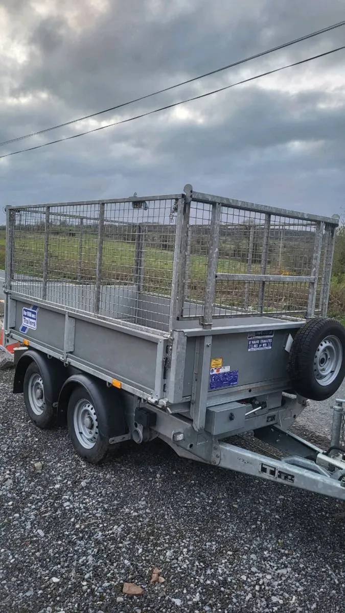Ifor williams 8x5 tipper as new - Image 1