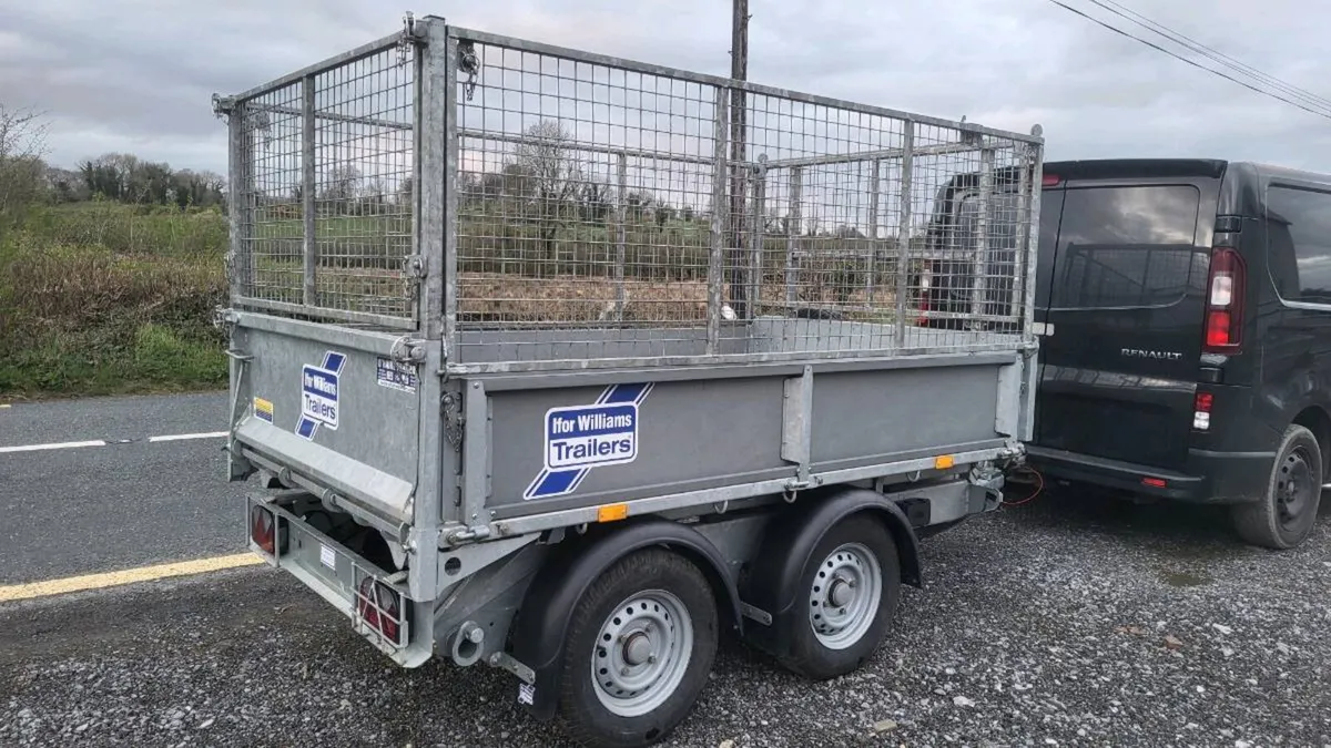 Ifor williams 8x5 tipper as new - Image 2