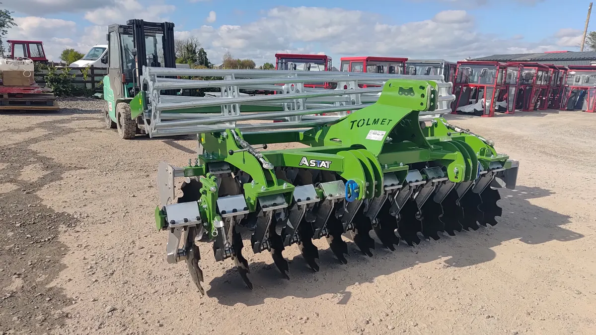 Tolmet disc harrows TAMS APPROVED - Image 1