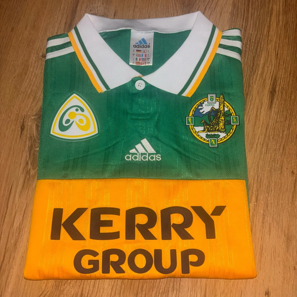 Adidas Kerry 1998 GAA Gaelic Jersey Football - Image 1