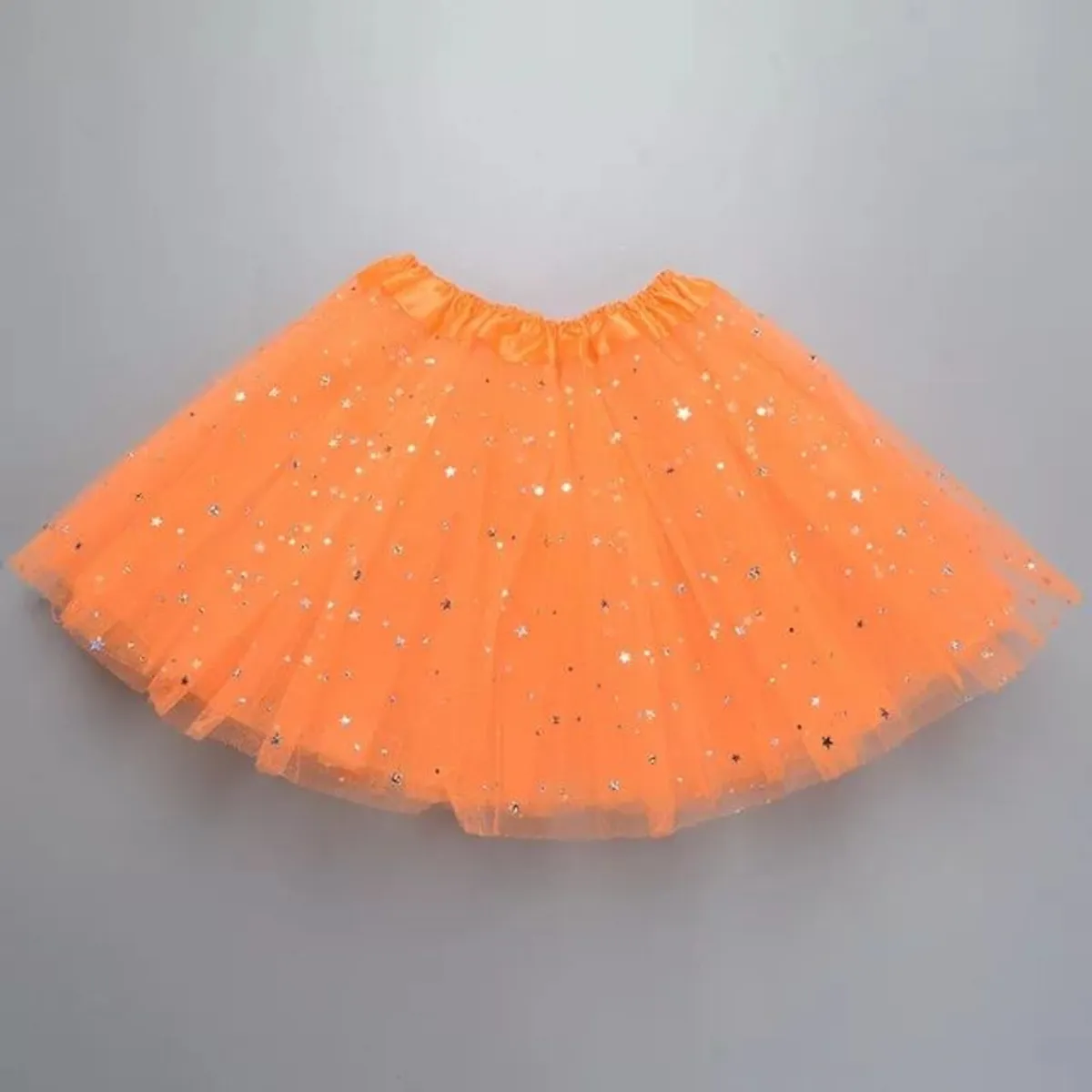 Children's blue tulle skirt one size - Image 4