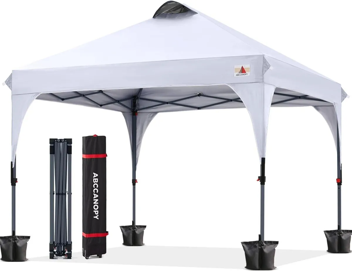 3x3M Pop Up Gazebo Commercial With Upgrade Roller - Image 1