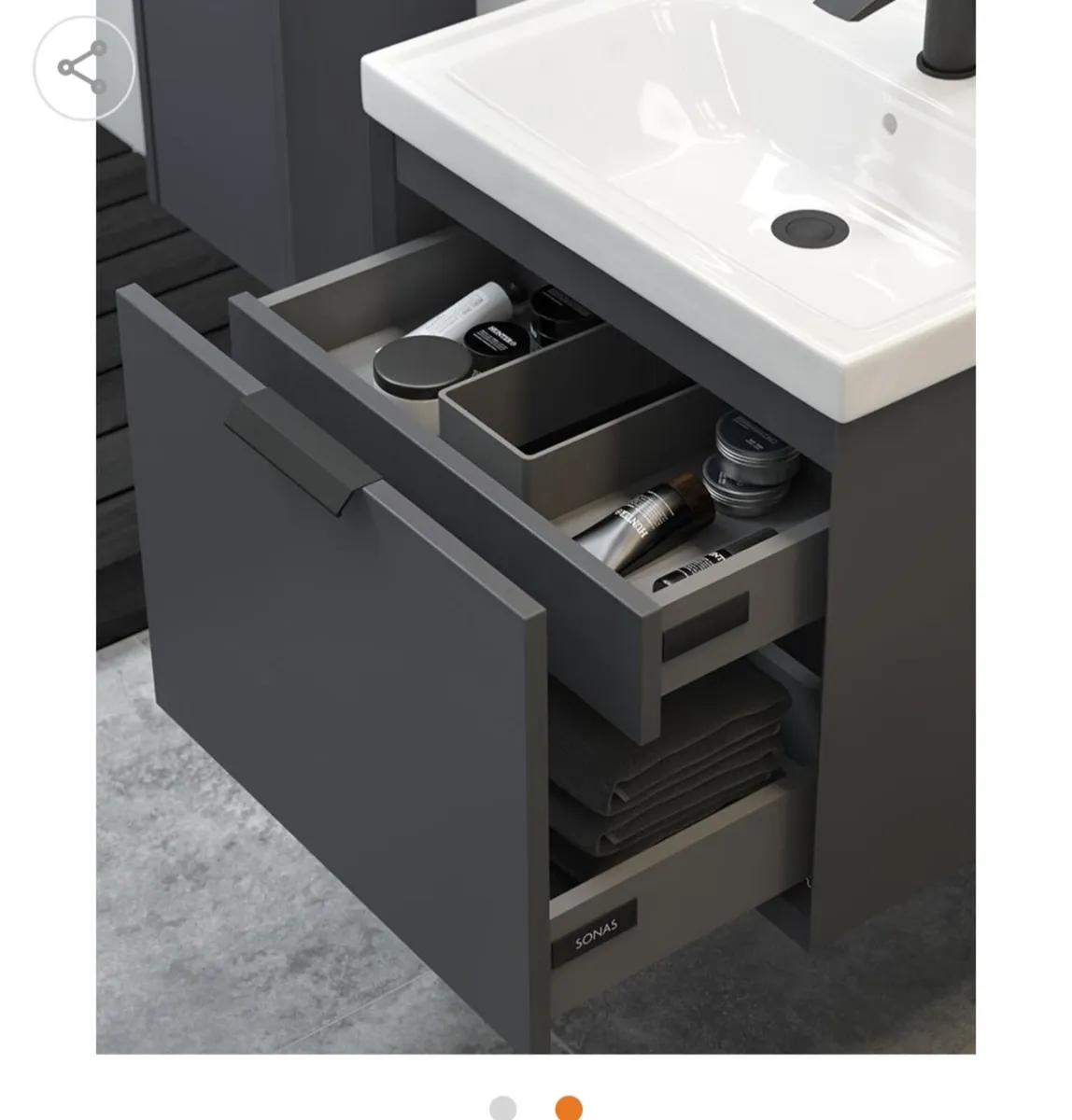 Sonas wall hung vanity - Image 2