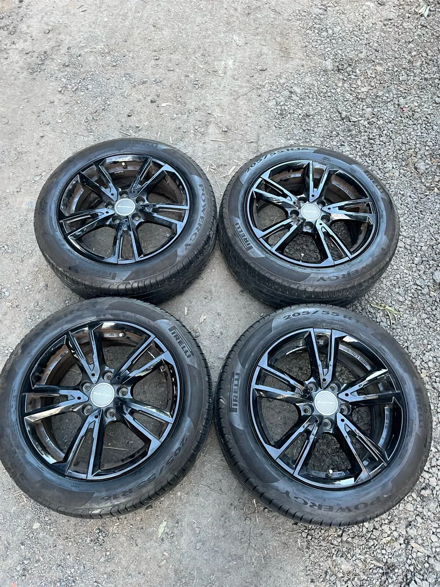 16’ Eurotech VW Golf Caddy 5x112 alloy wheels - Image 1