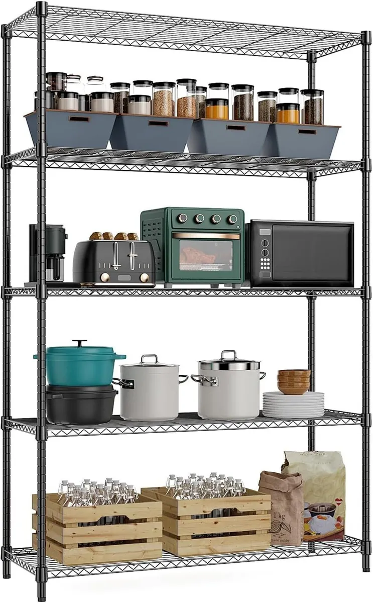 Shelf Height Adjustable Shelves Total Load - Image 1