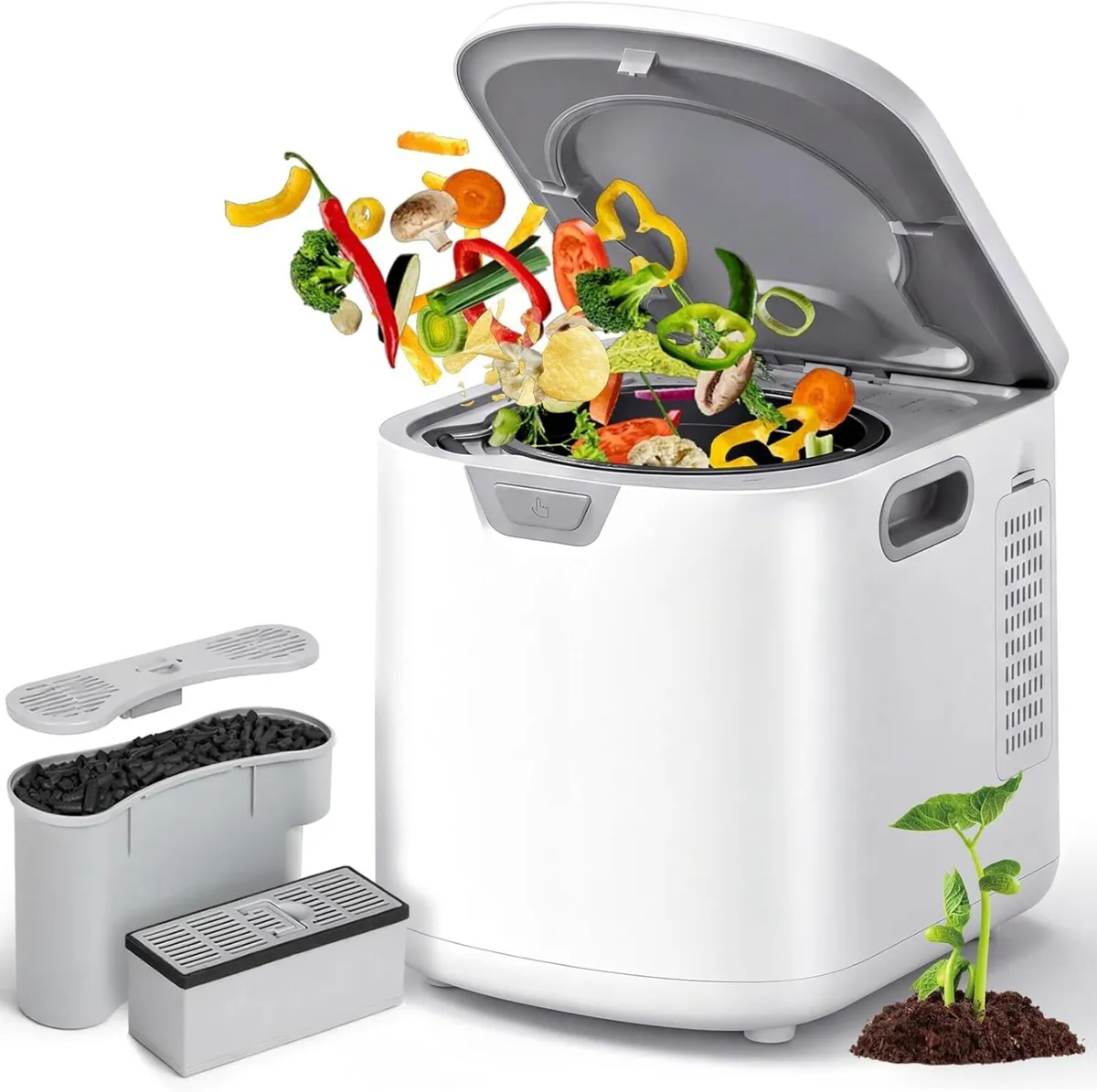 4L Electric Composter for Kitchen Indoor Food - Image 1