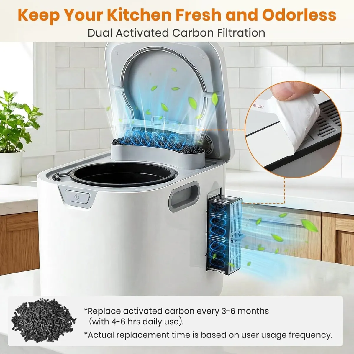 4L Electric Composter for Kitchen Indoor Food - Image 4