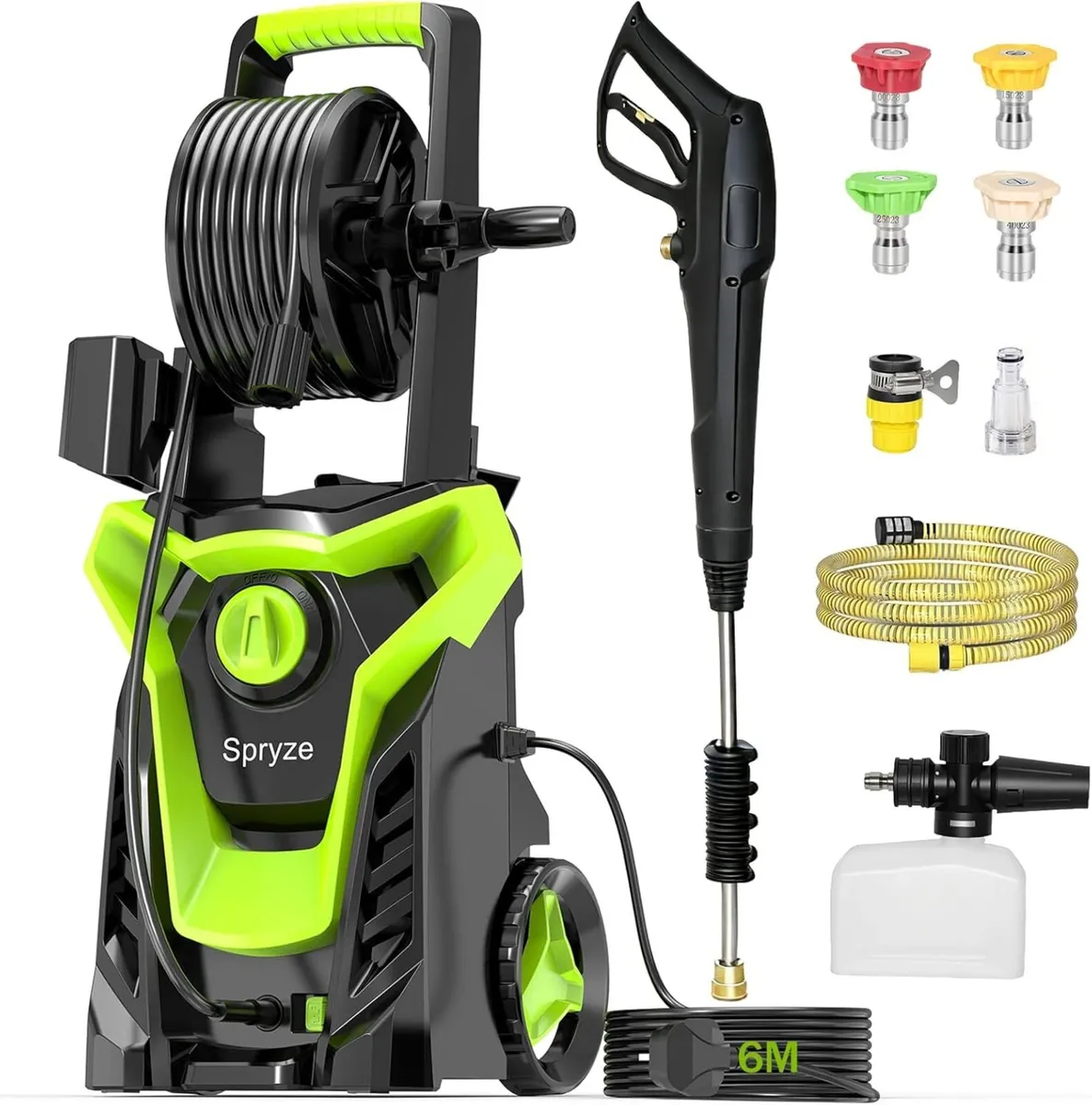 Pressure Washers 2000W 160Bar 540L/H Jet with - Image 1