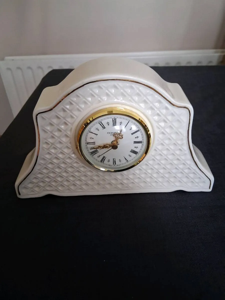 Donegal China Mantel Clock - Image 1
