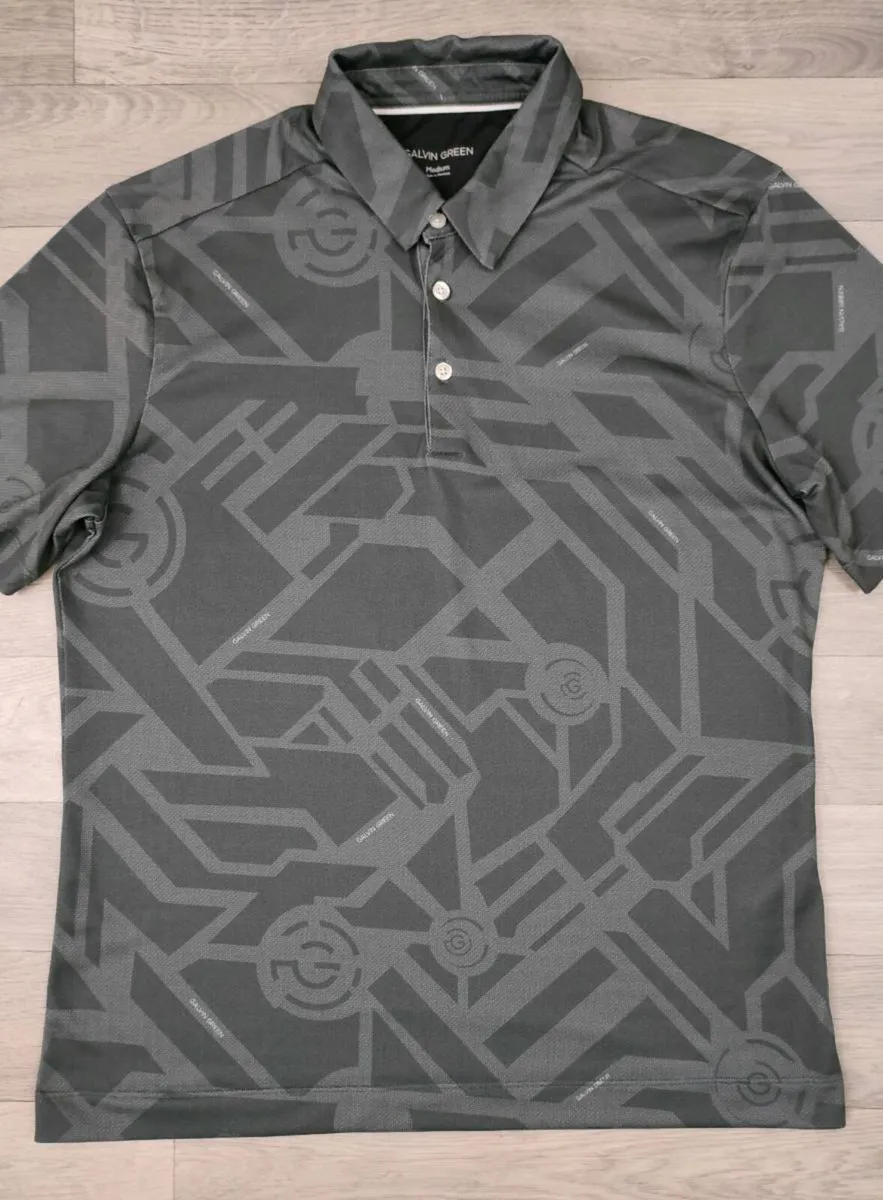 Galvin Green Golf Polo Shirt Mens Medium - Image 2