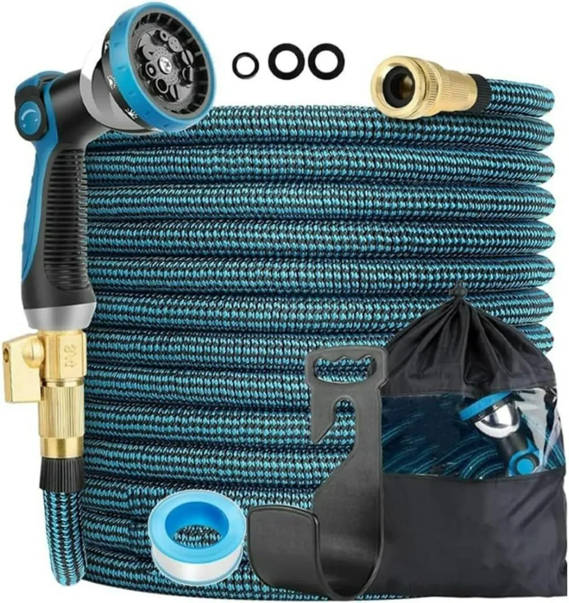 Expandable Garden Hose Leak-Proof Retractable - Image 1