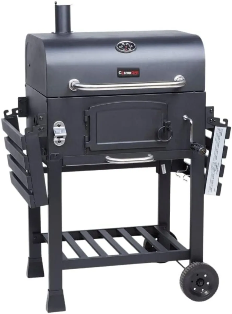 Outdoor XL Smoker Barbecue Charcoal Portable BBQ - Image 4