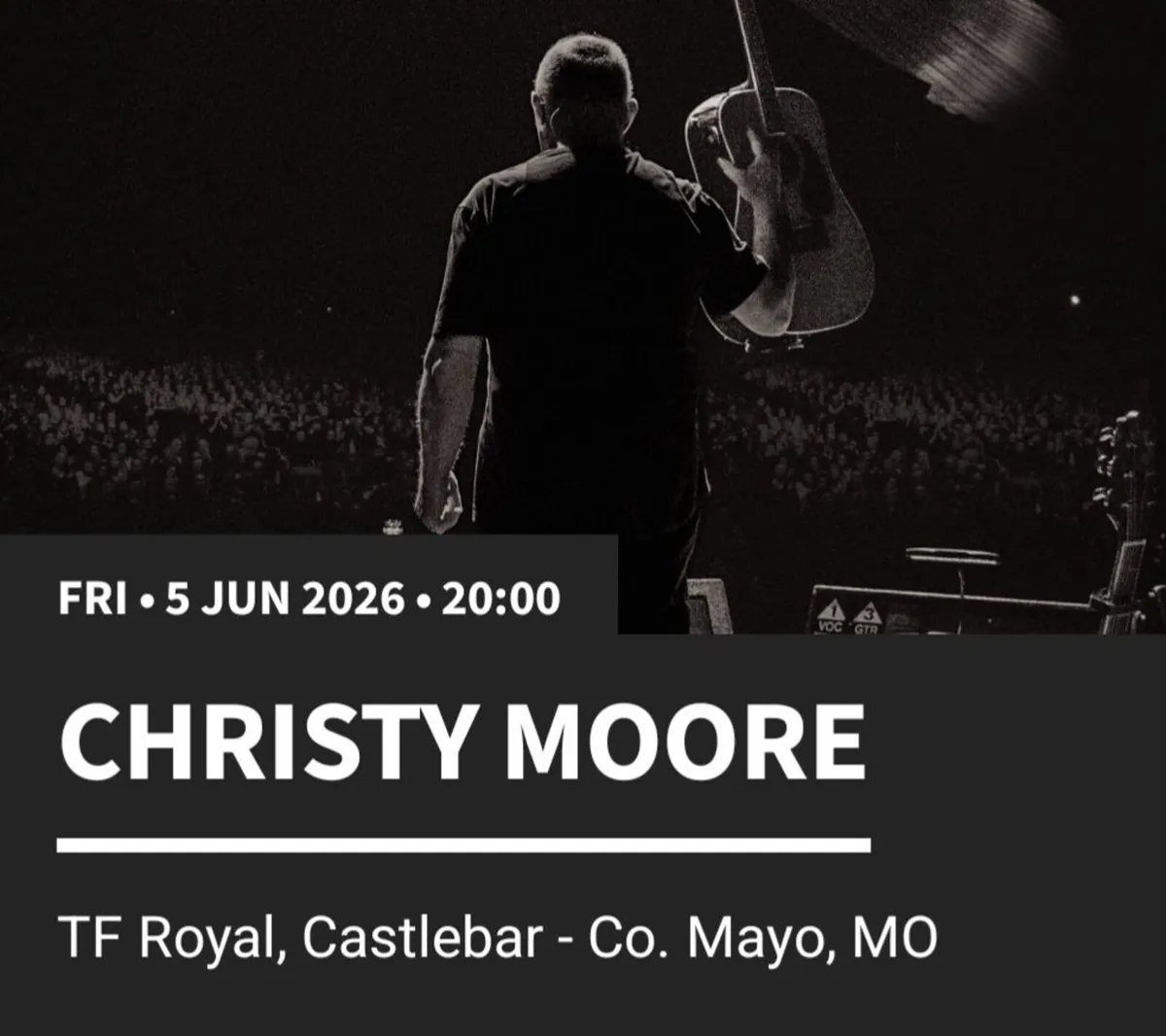 Christy Moore Friday 5th June! - Image 1