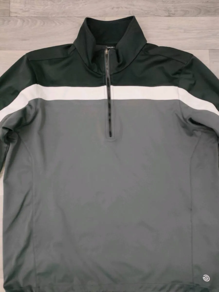 Galvin Green Softshell Half Zip Golf Jumper Mens M - Image 2