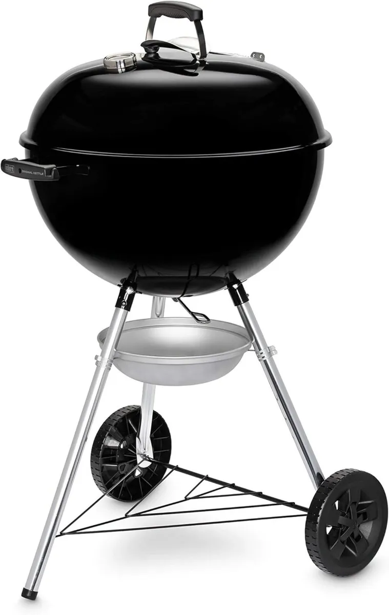 Original Kettle E- Charcoal Barbecue/Porcelain-Ena - Image 1