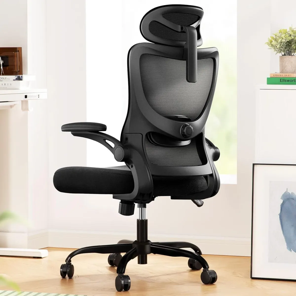 Ergonomic Office Chair: Computer Desk Chair with - Image 1