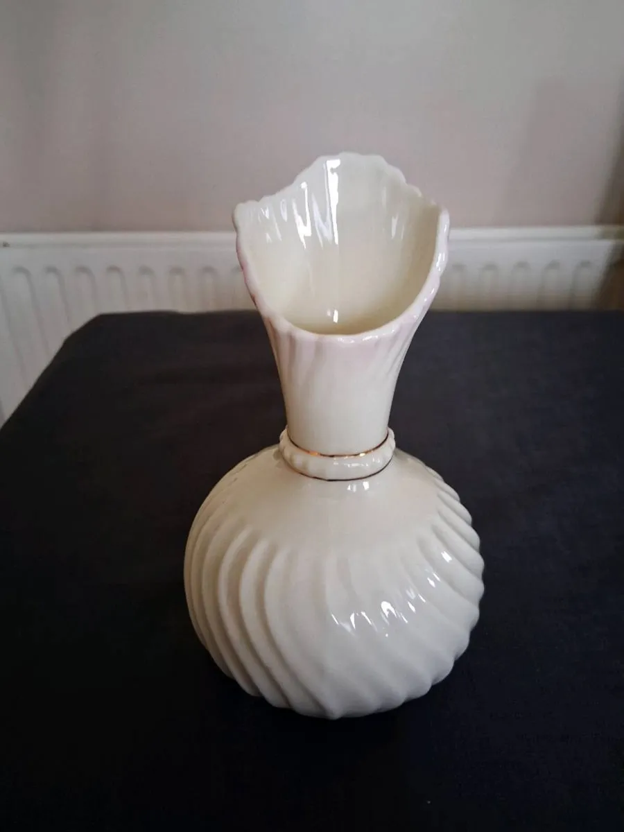 Belleek China Vase - Image 1