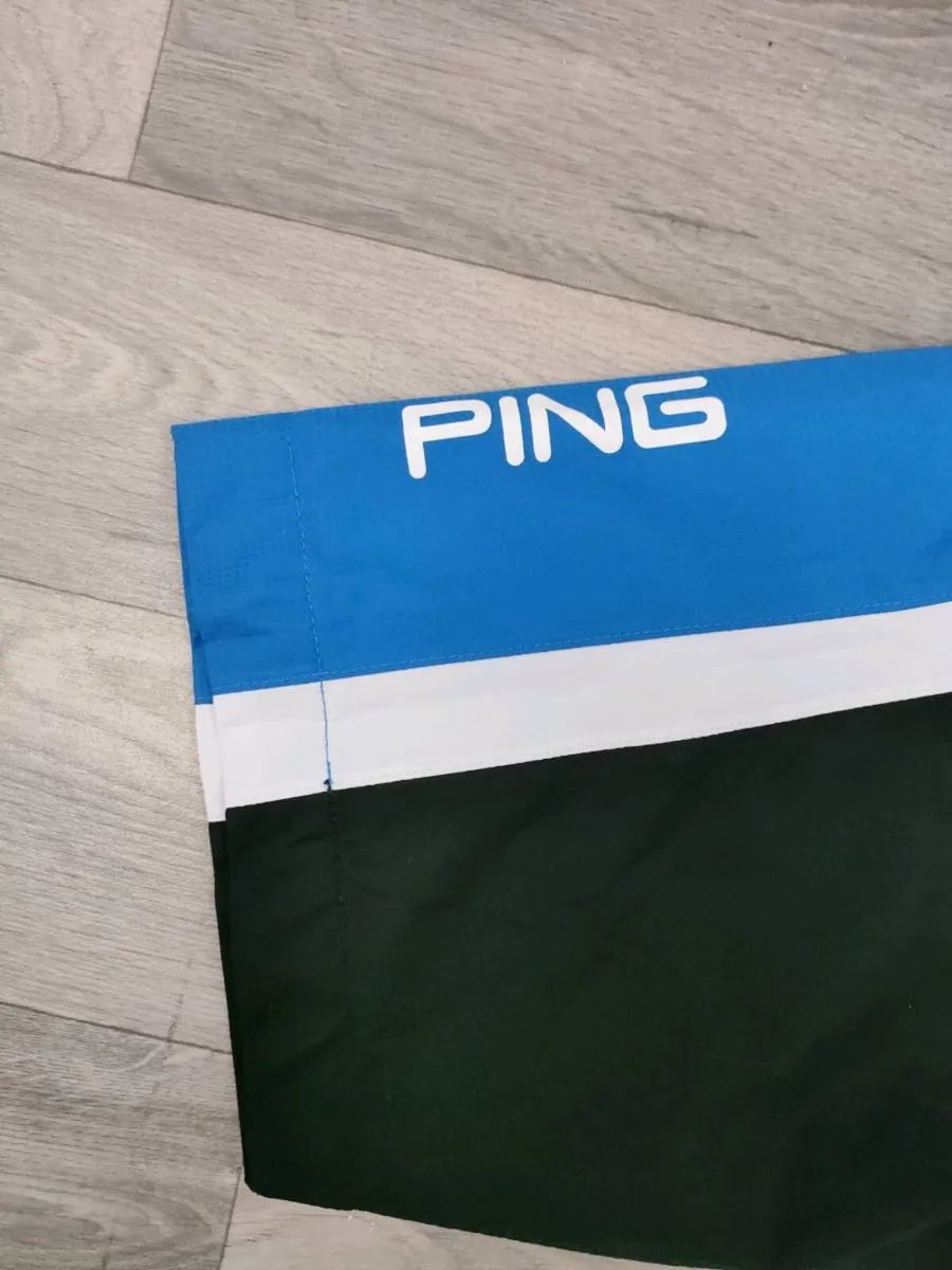 Ping Waterproof Short Sleeve Golf Jacket Mens M - Image 3