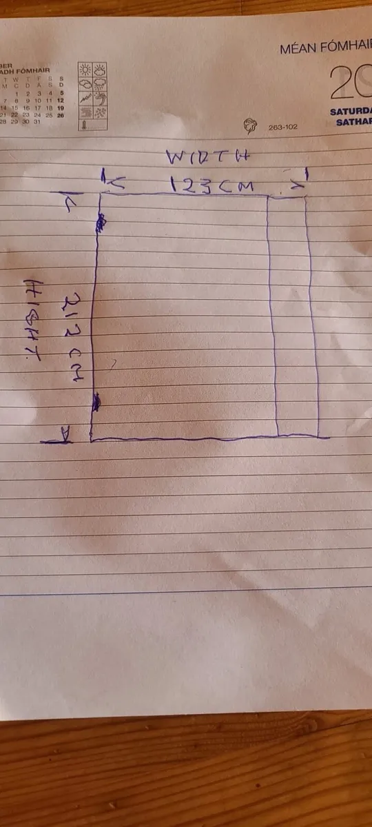 Door with side glass - Image 2