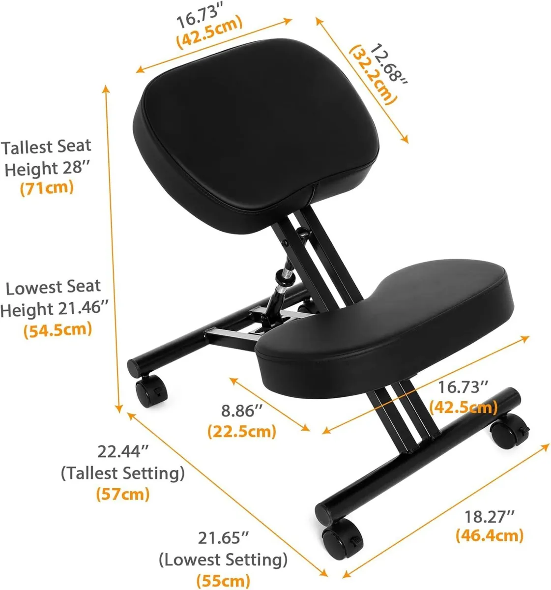 Kneeling Chair Ergonomic with Thick Memory Foam - Image 3