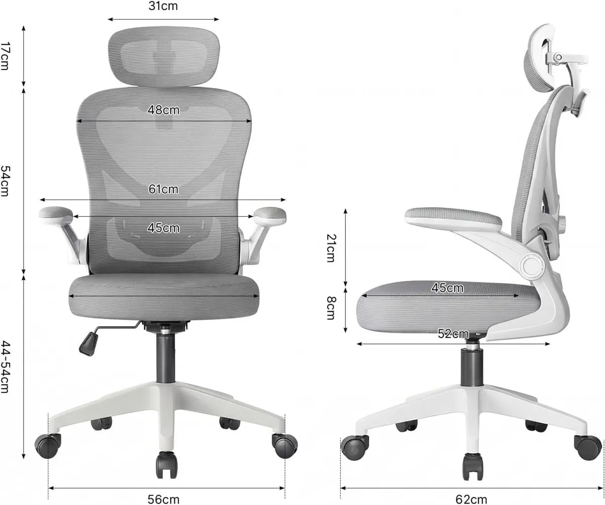 Ergonomic Office Chair with Adjustable Lumbar - Image 3
