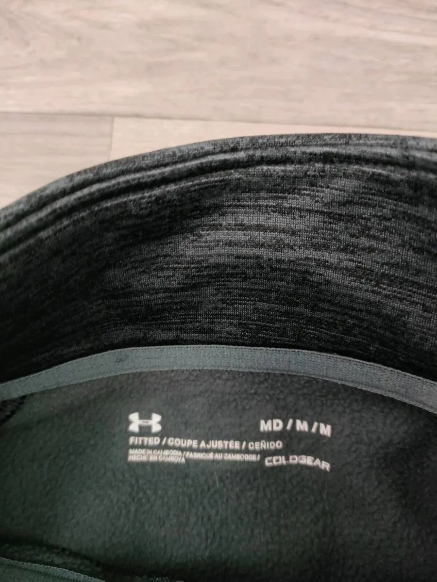 Under Armour Half Zip Golf Jumper Mens Medium - Image 4