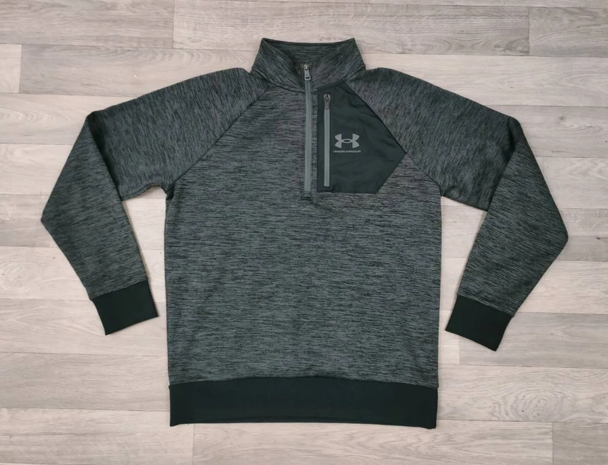 Under Armour Half Zip Golf Jumper Mens Medium - Image 1