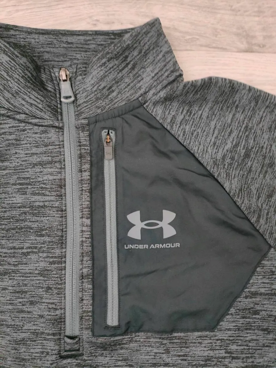 Under Armour Half Zip Golf Jumper Mens Medium - Image 3