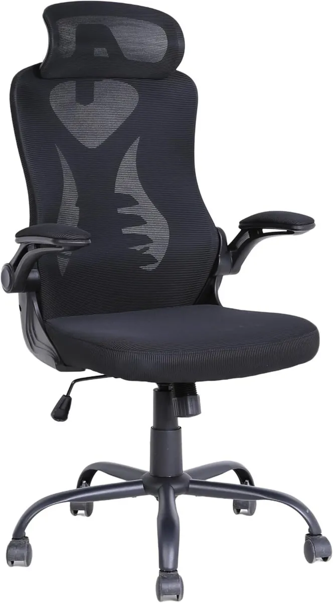 Ergonomic Office Chair: Computer Desk Chair with - Image 1