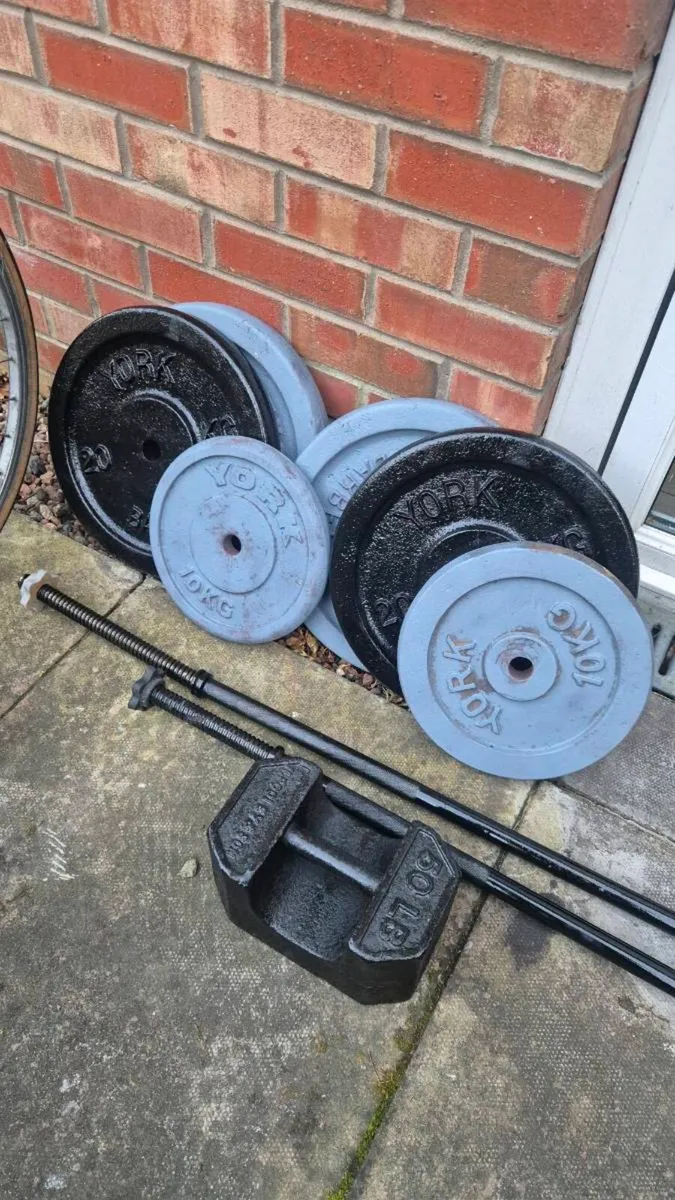 Weights barbell dumbells - Image 1