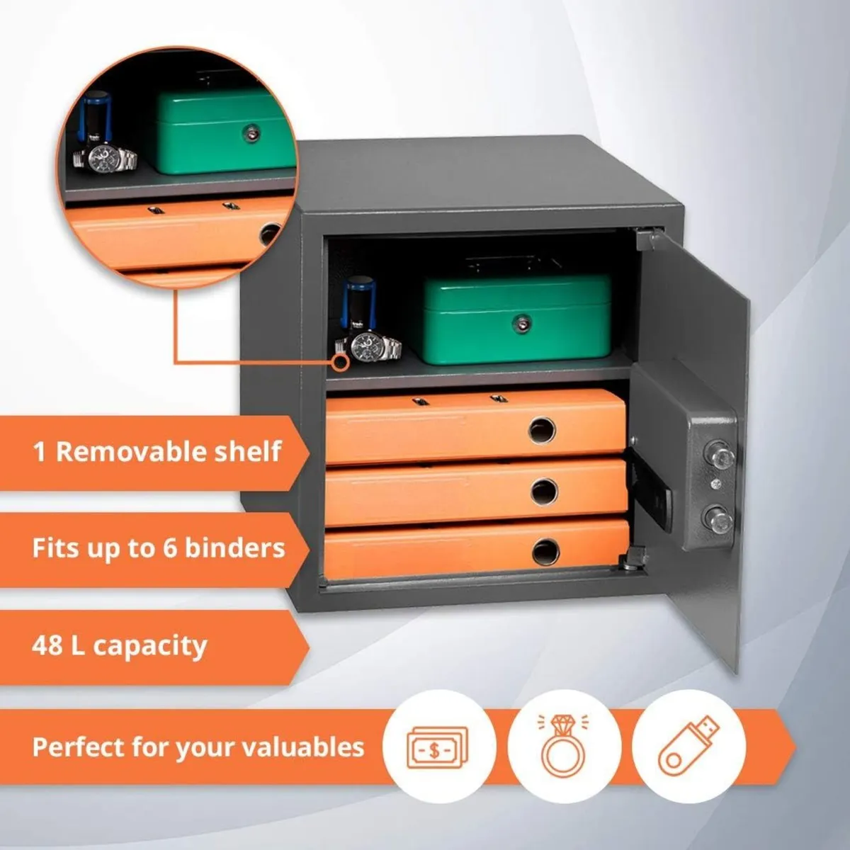 Biometric 2-in-1 Digital Keyboard and Fingerprint - Image 3