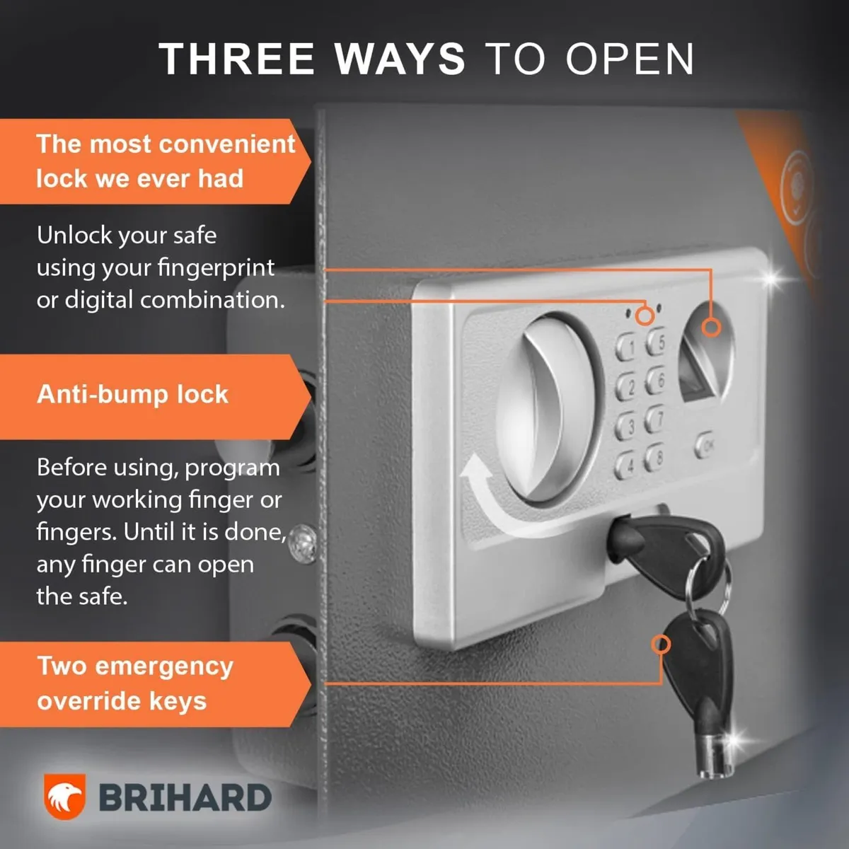 Biometric 2-in-1 Digital Keyboard and Fingerprint - Image 4
