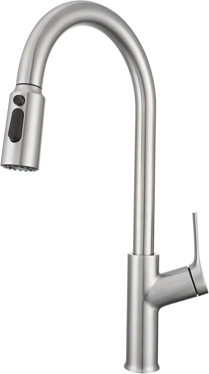 Yamatarao Kitchen Mixer Tap with Pull Out Spray - Image 1