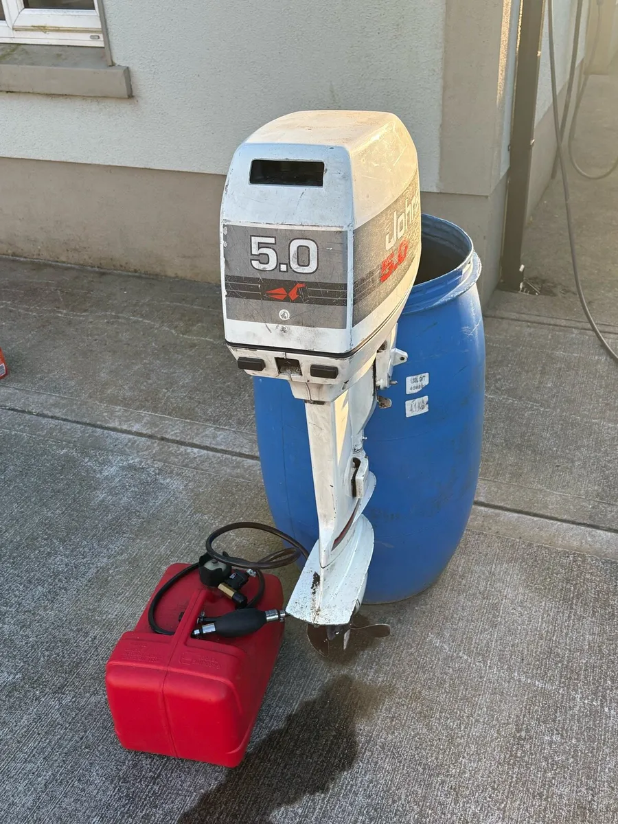 Johnson 5hp boat engine - Image 3