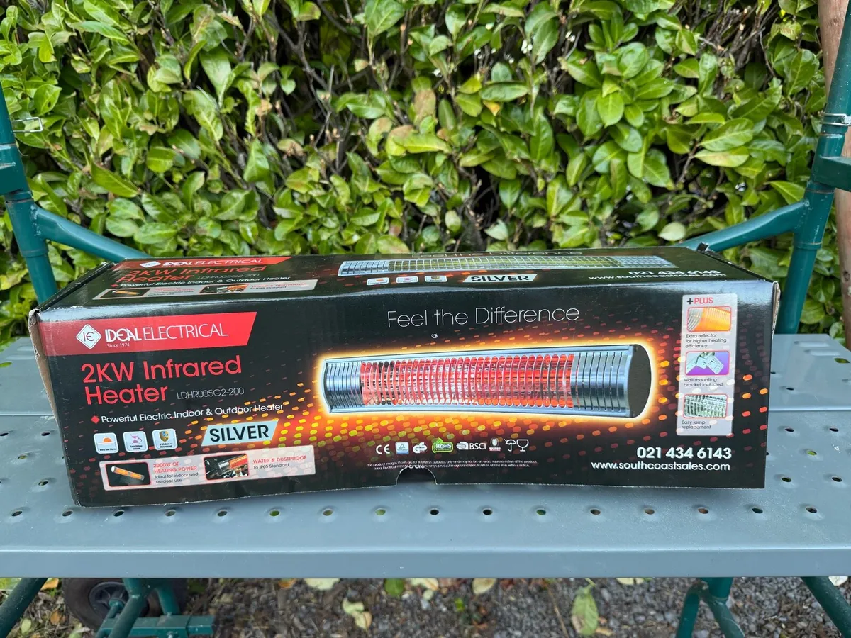 2KW infrared heater outdoor - Image 1