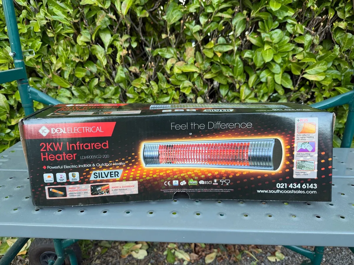 2KW infrared heater outdoor - Image 3