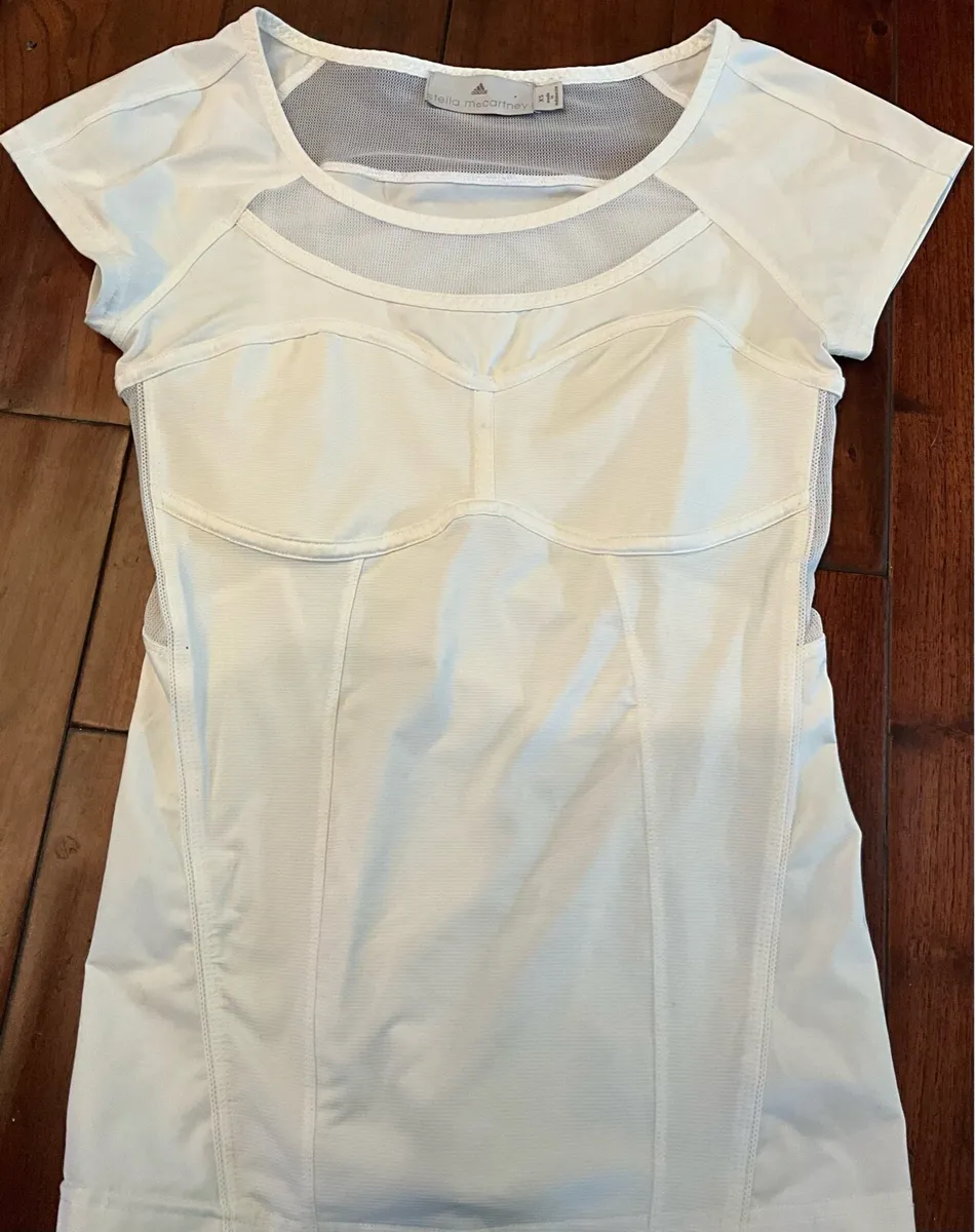 Adidas by STELLA McCARTNEY White Sports Top - Image 1